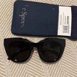 Le Specs air heart sunglasses